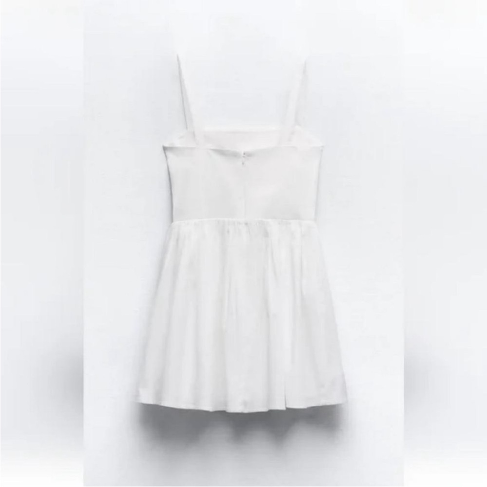 ZARA VOLUMINOUS SKIRT DRESS - Picture 10 of 11